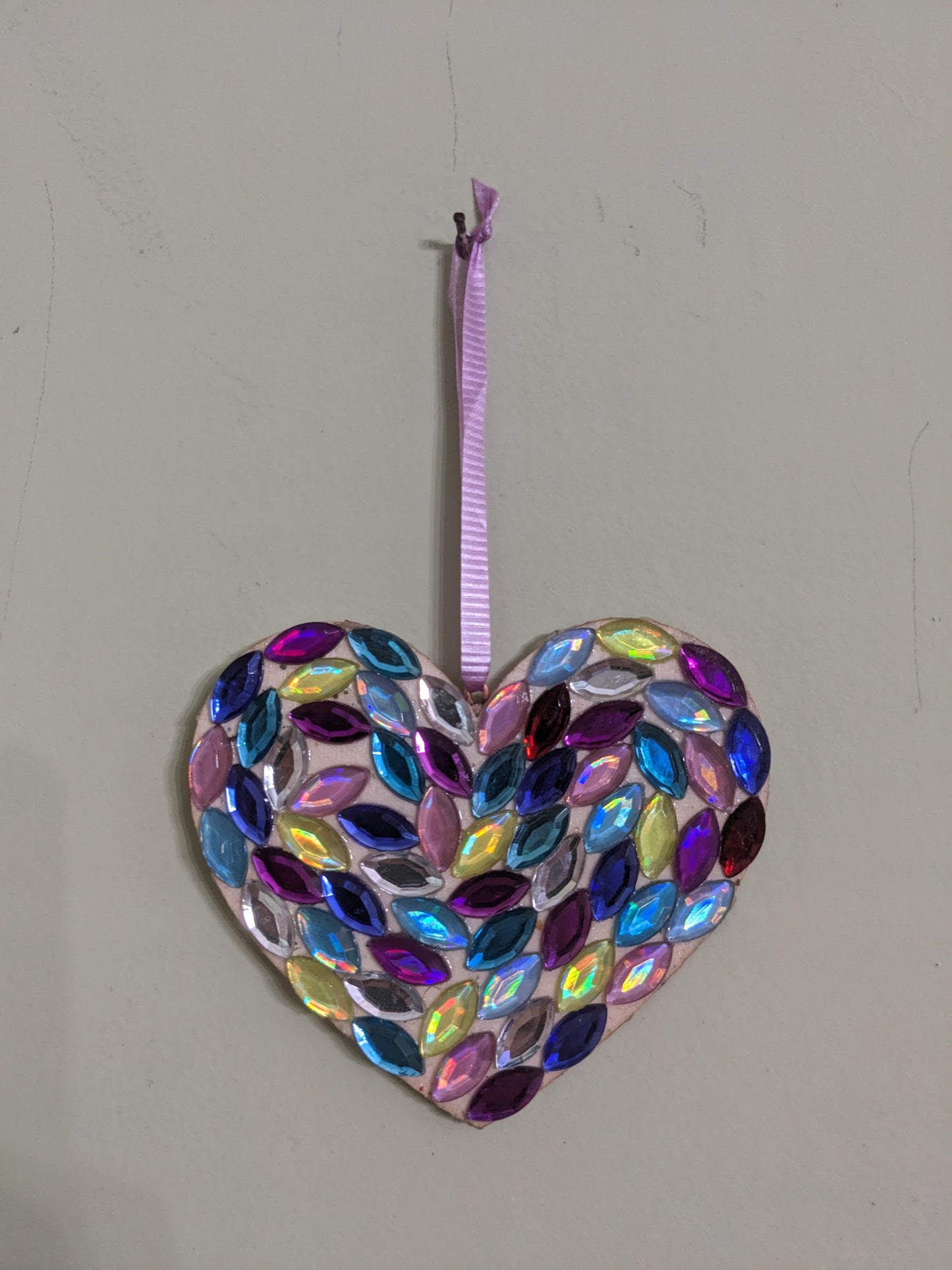 Medium Wood Heart Ornaments