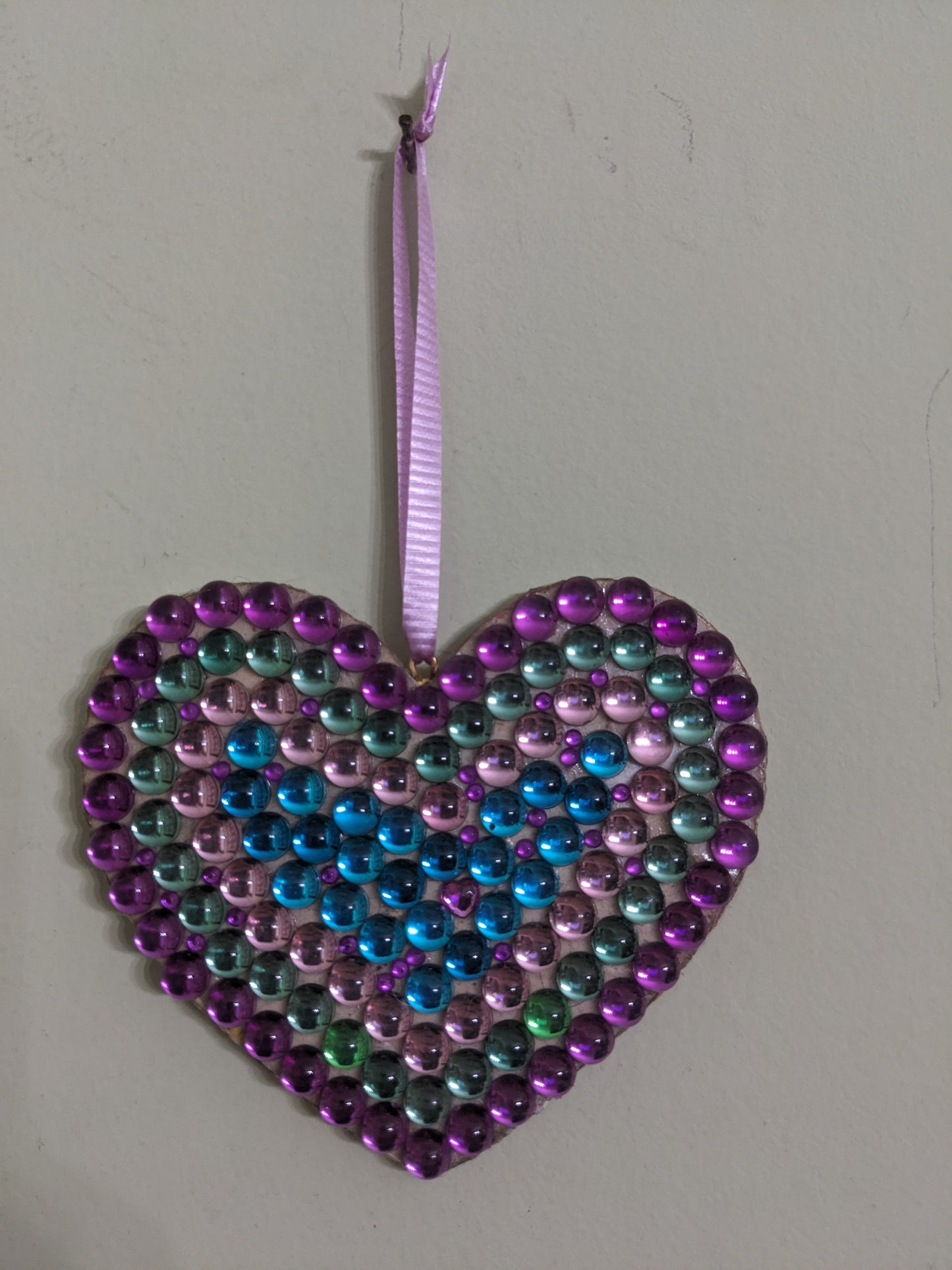 Medium Wood Heart Ornaments
