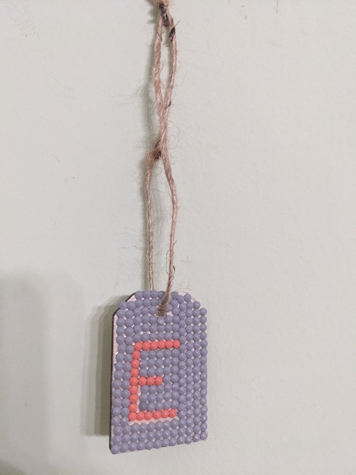 Small Initial Gift Tags
