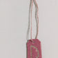Small Initial Gift Tags Rhinestone Letters
