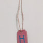 Small Initial Gift Tags Rhinestone Letters