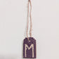 Small Initial Gift Tags Rhinestone Letters