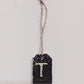 Small Initial Gift Tags Rhinestone Letters