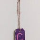 Small Initial Gift Tags Rhinestone Letters