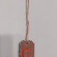 Small Initial Gift Tags Rhinestone Letters