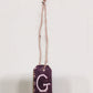 Small Initial Gift Tags Rhinestone Letters