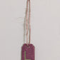 Small Initial Gift Tags Rhinestone Letters
