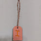 Small Initial Gift Tags Rhinestone Letters