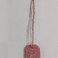 Small Initial Gift Tags Rhinestone Letters