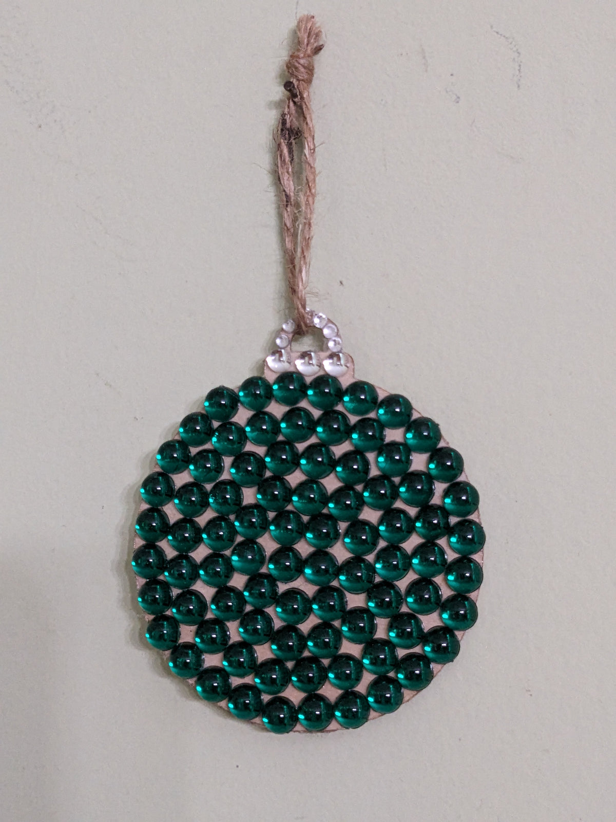 Wood Christmas Ball Ornaments