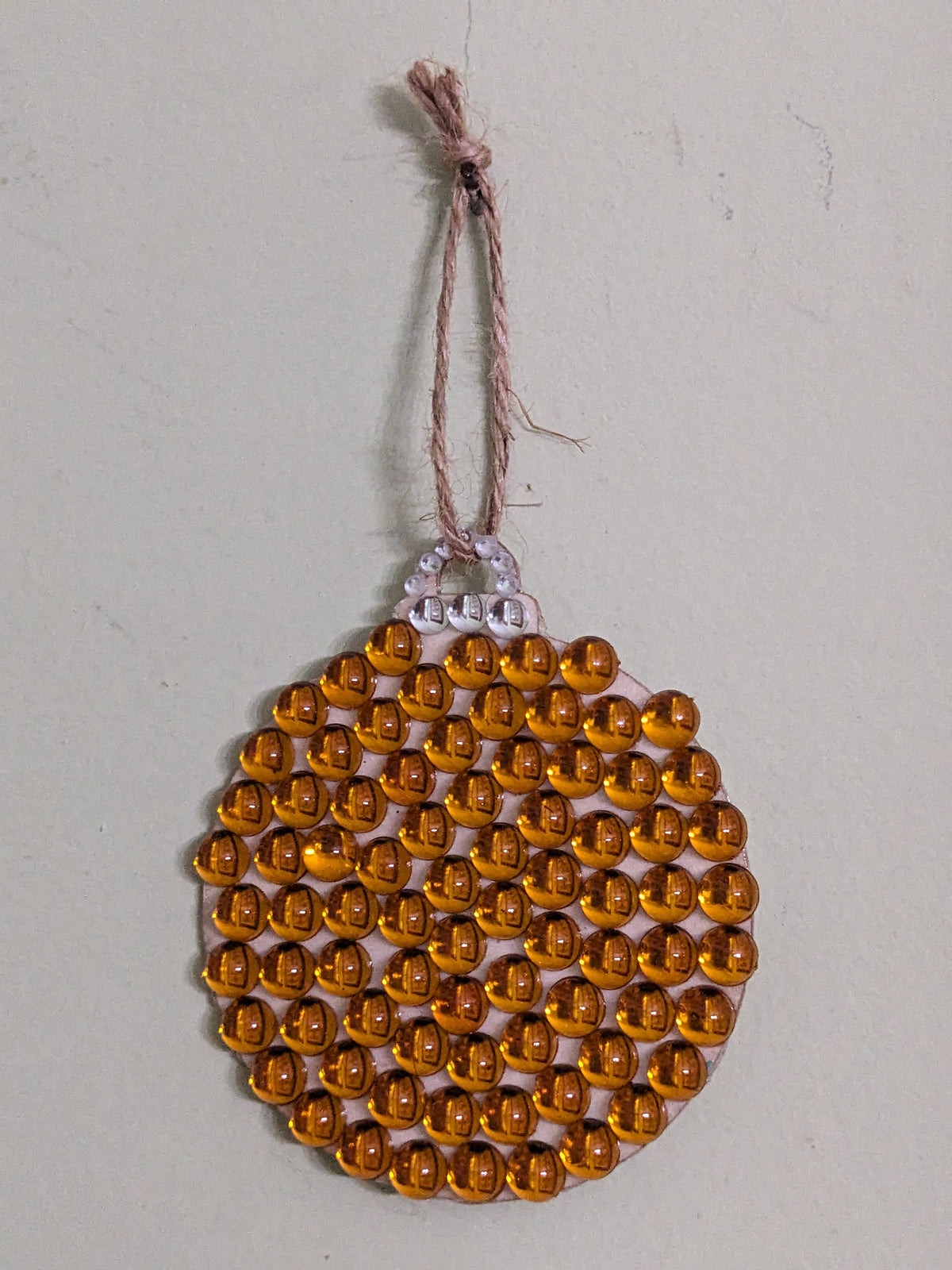 Wood Christmas Ball Ornaments