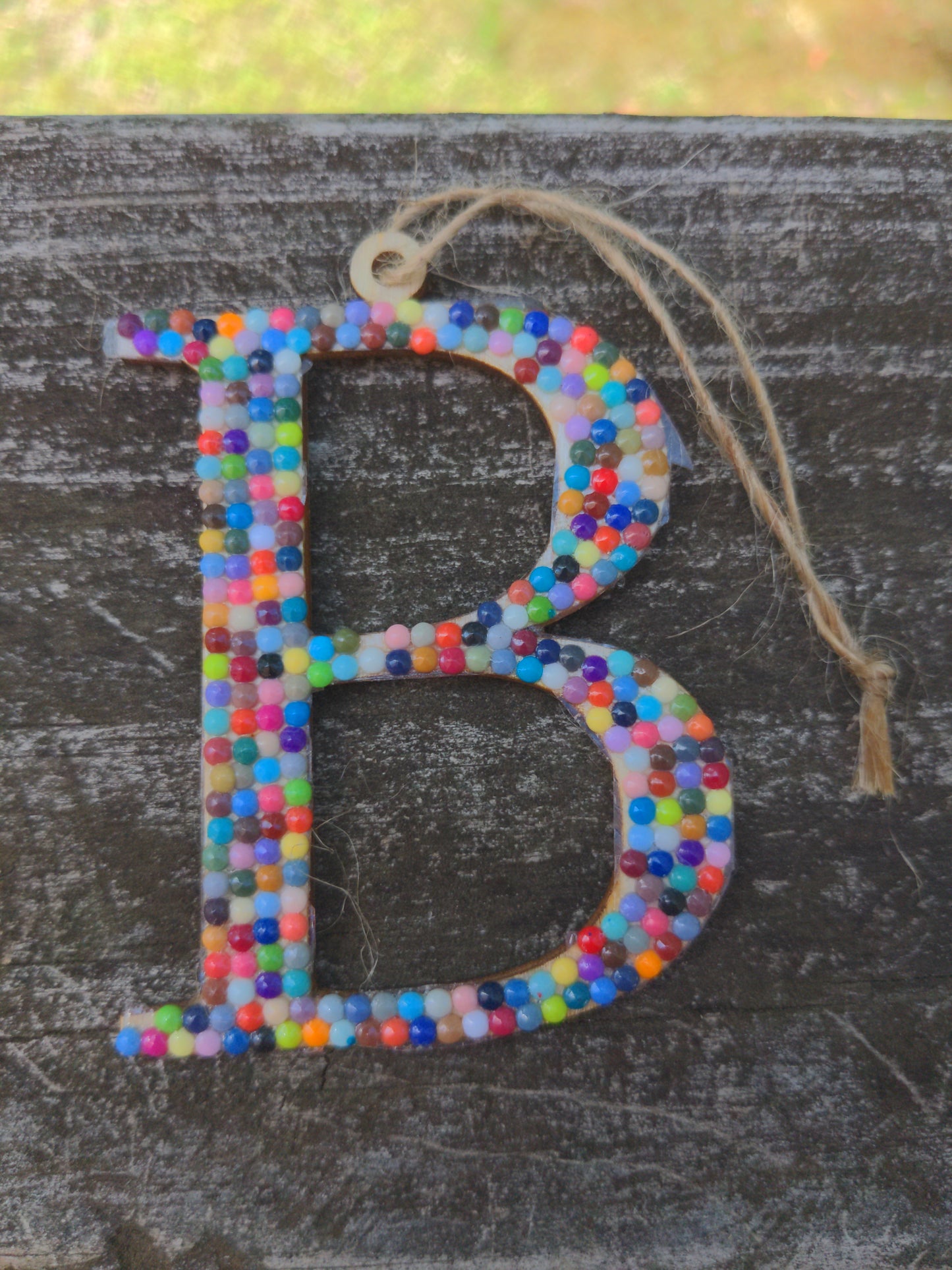 Letter B Ornament