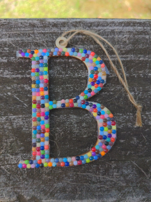 Letter B Ornament