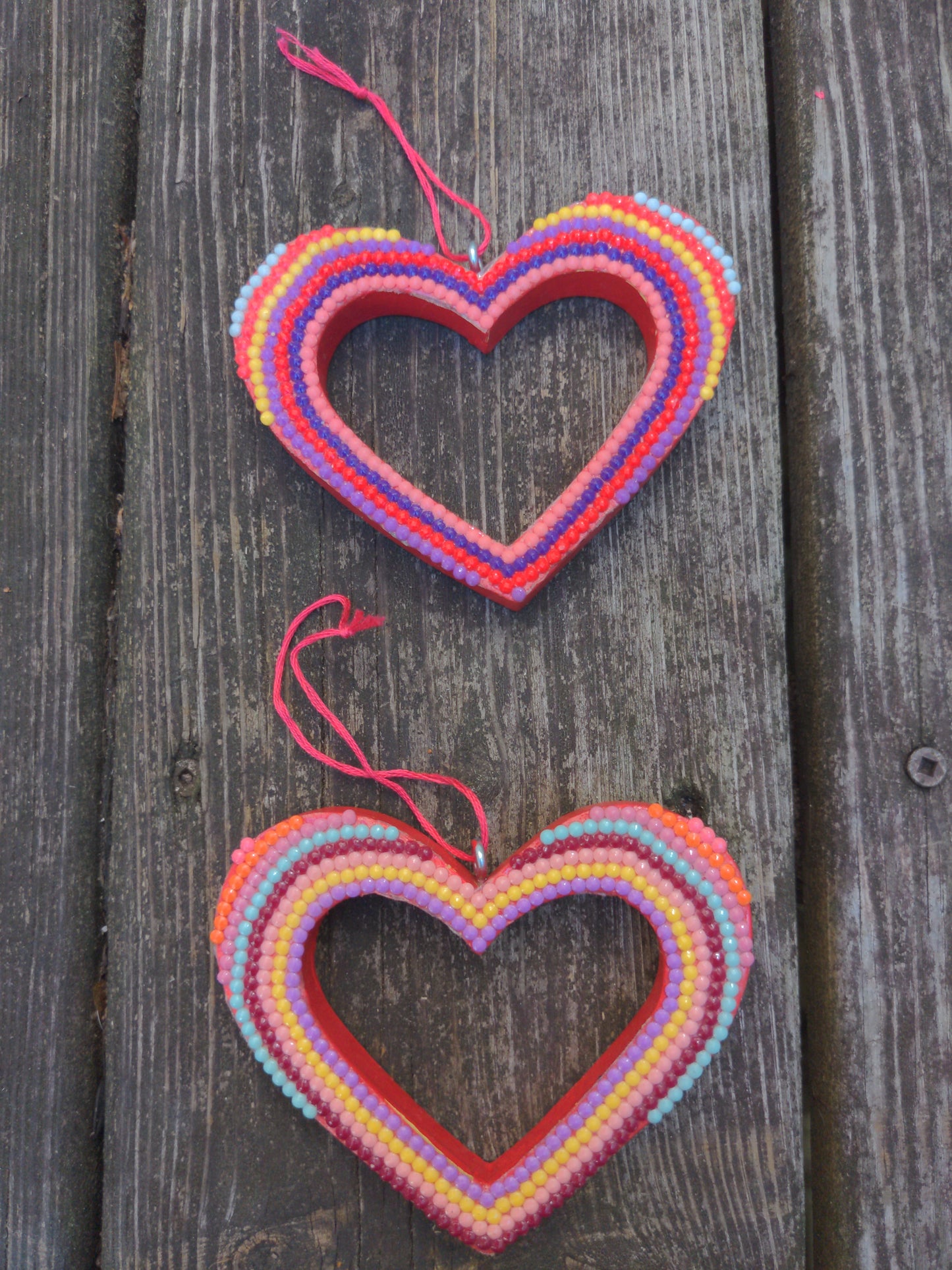 Small Heart Ornaments