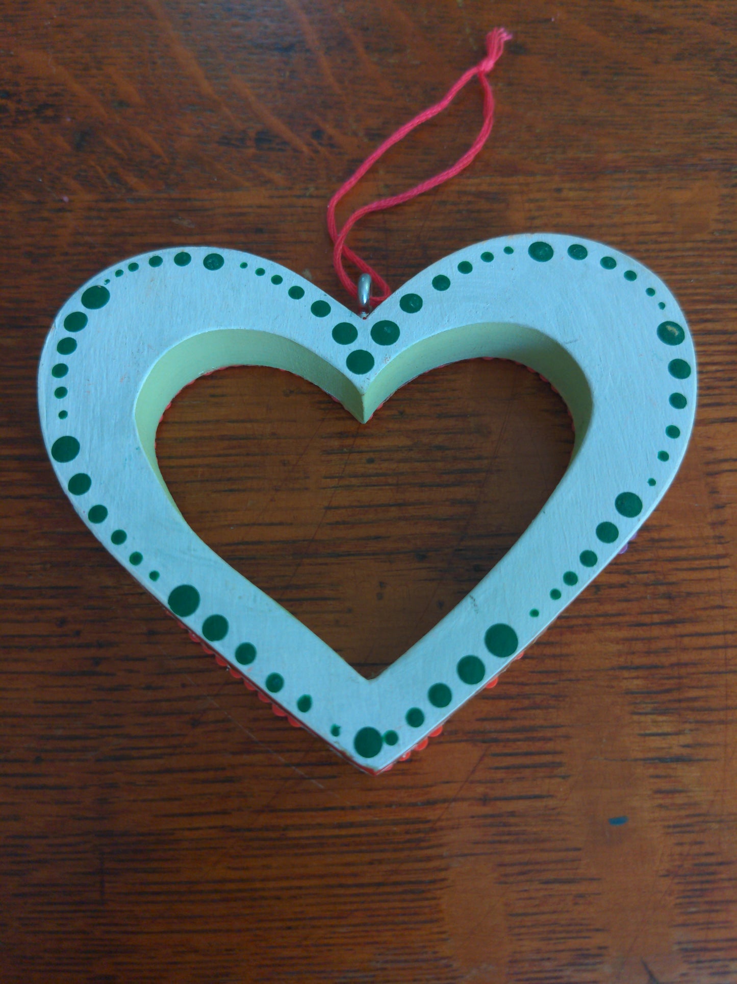 Double-sided Heart Ornament