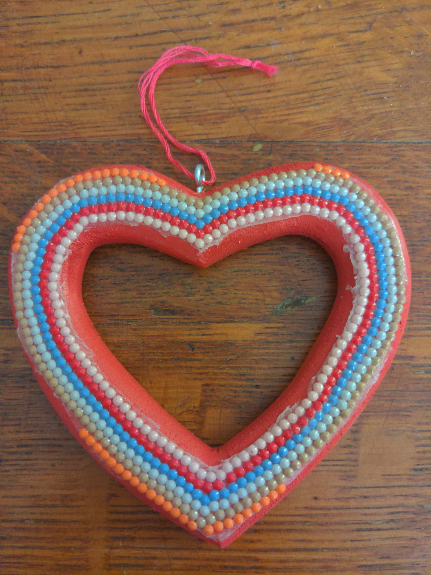 Large Red Hart Ornament