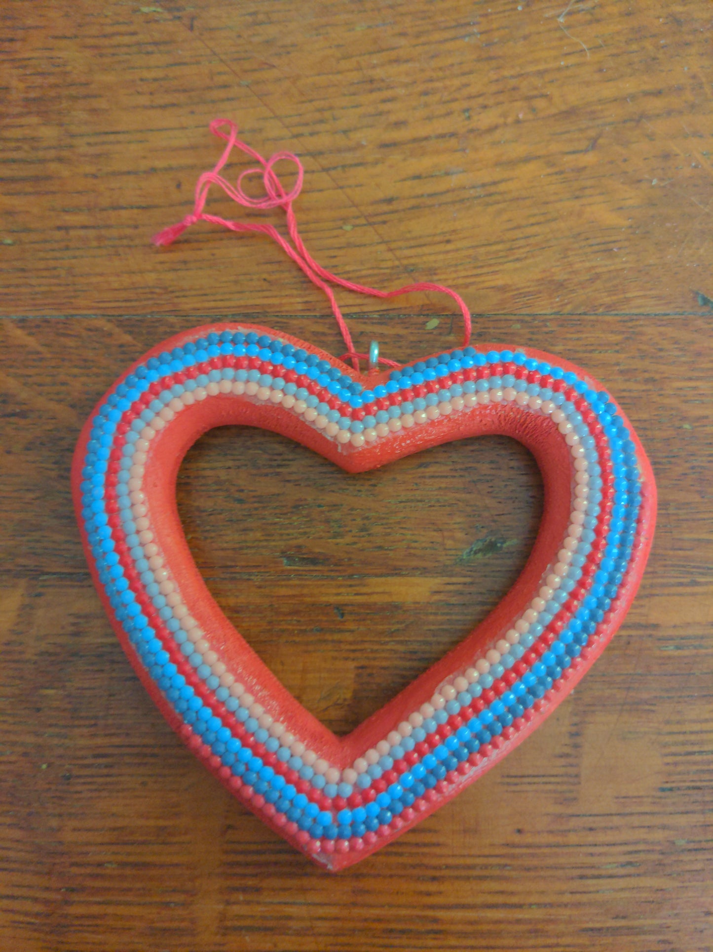 Large Red Hart Ornament