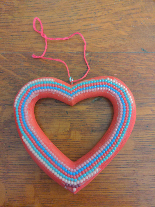Large Red Hart Ornament