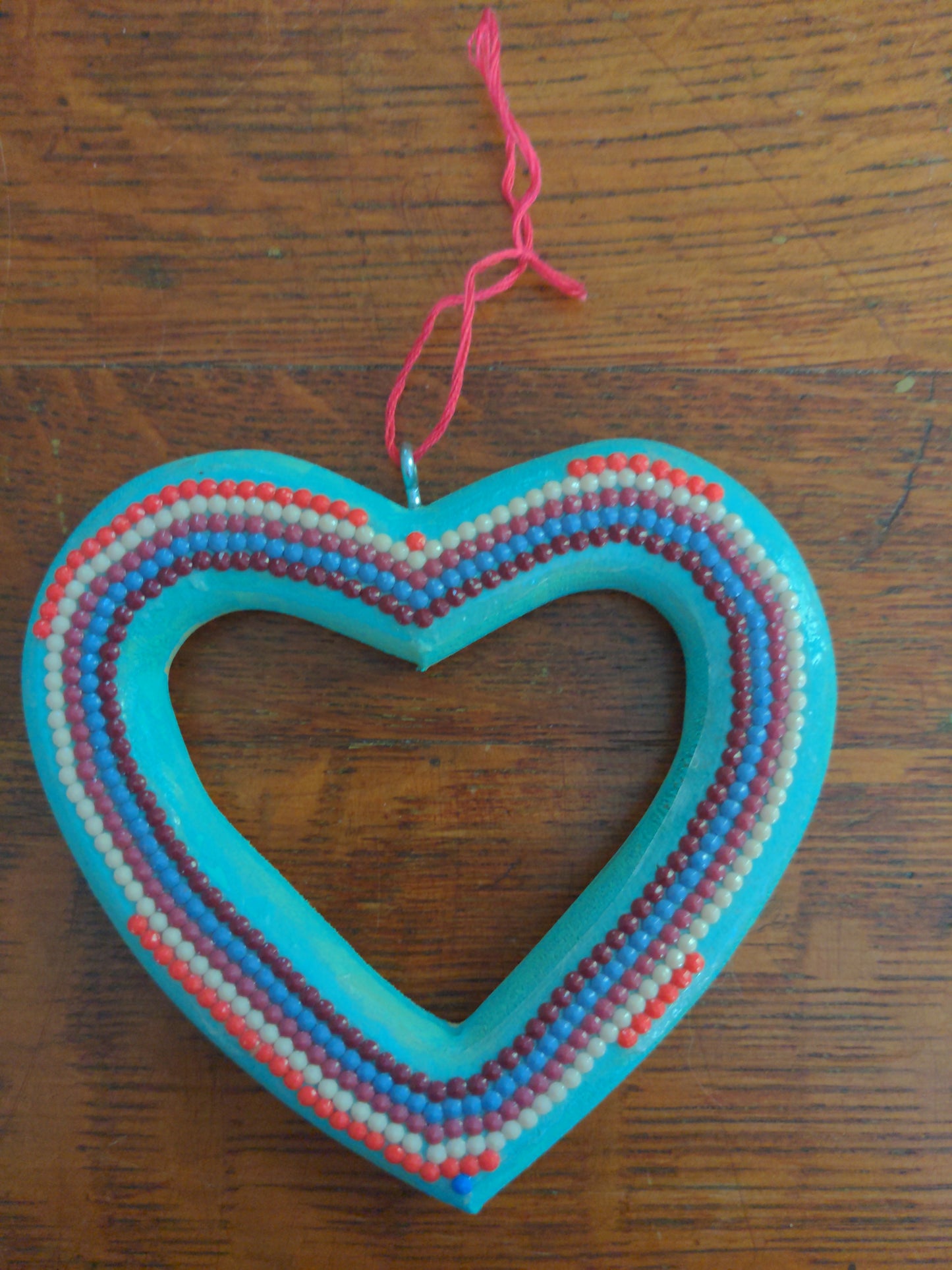 Blue Heart Ornament