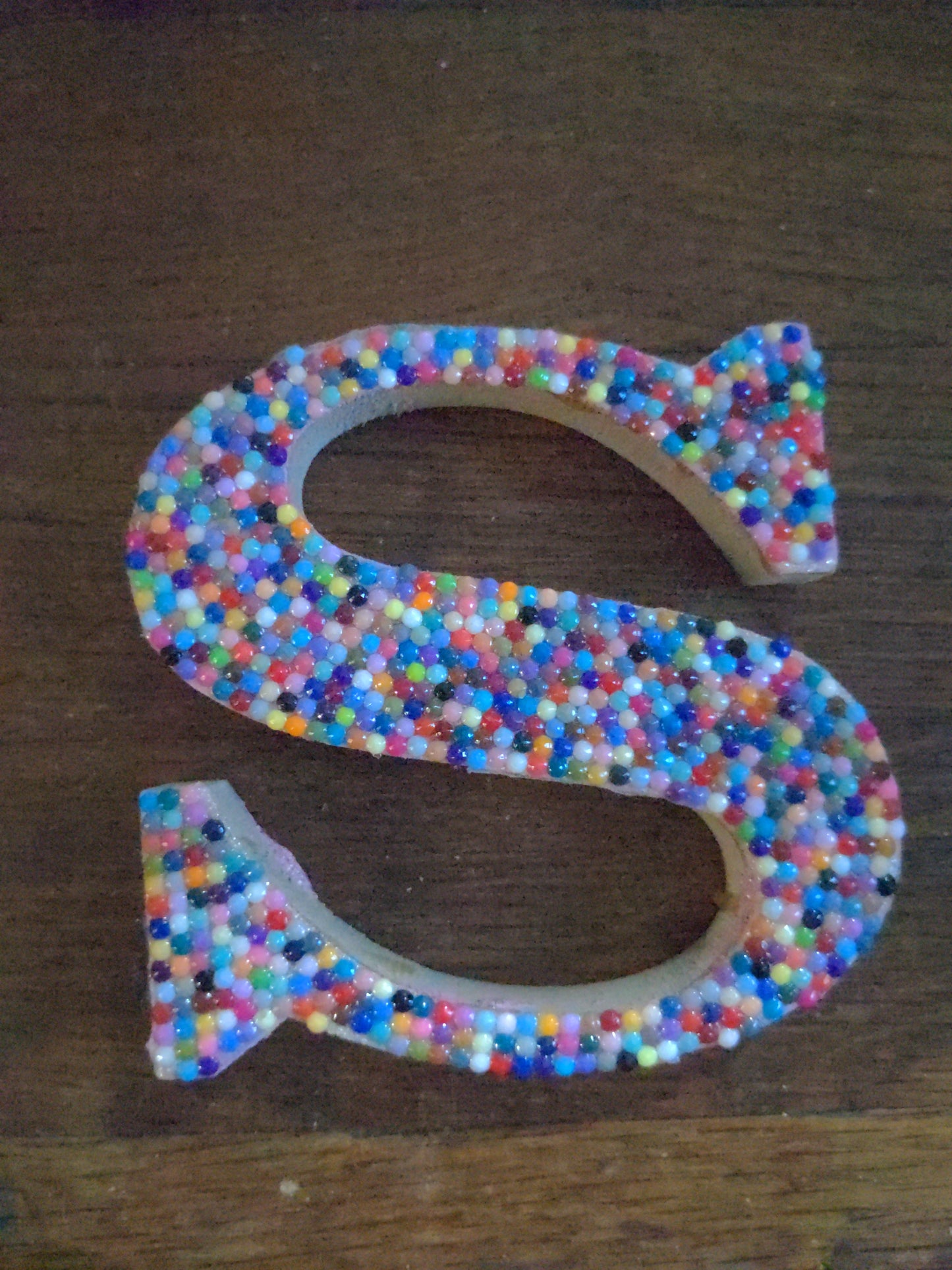 4" Letter S
