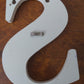 8" Letter S