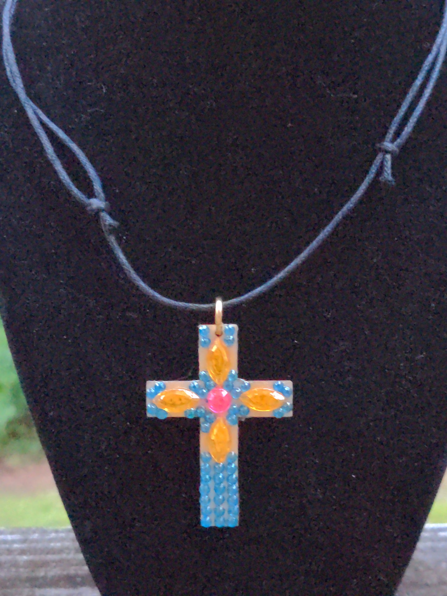 Large Cross Necklaces