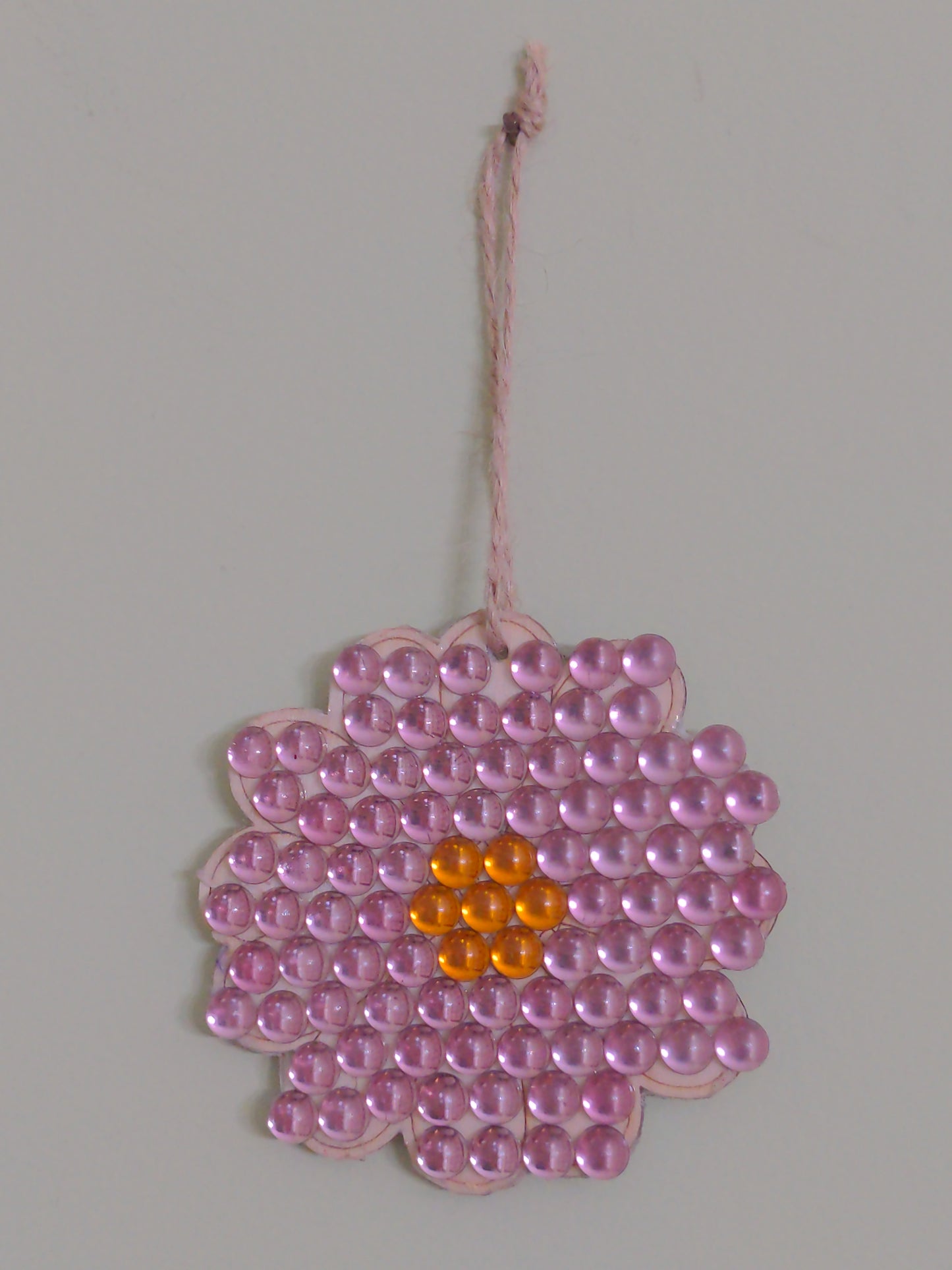 Pink Flower Ornament