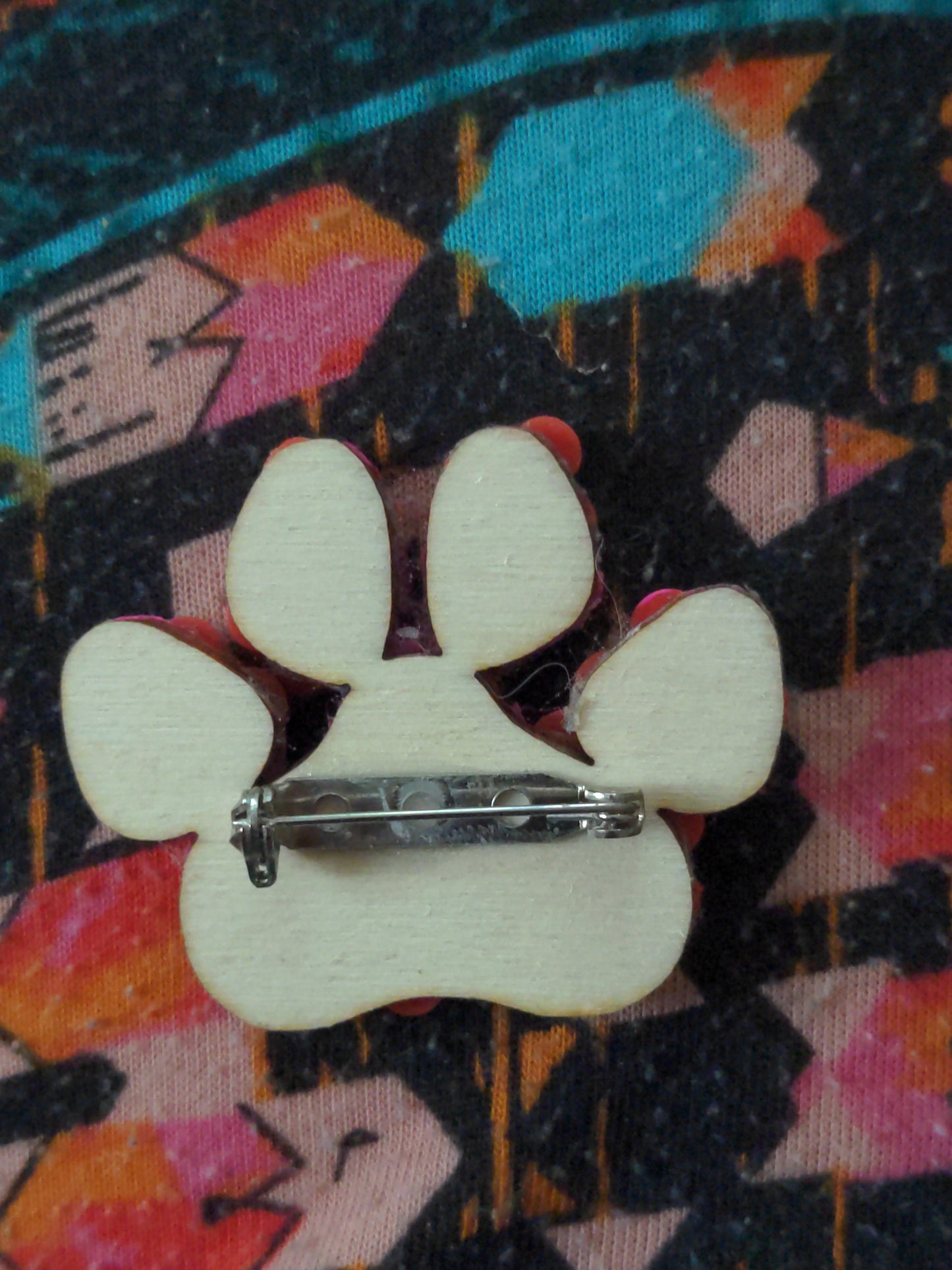 Paw Print Pin
