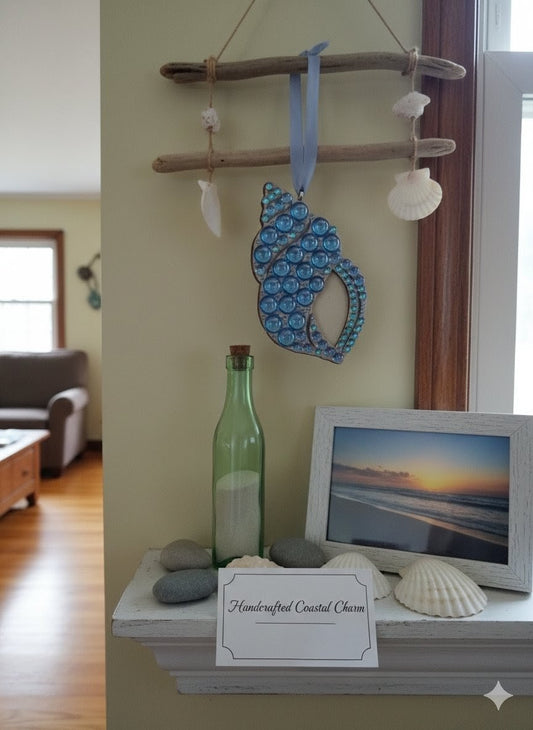 Shimmering Sea Shell Ornaments