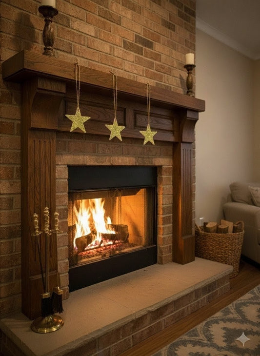 3 Inch Star Ornaments