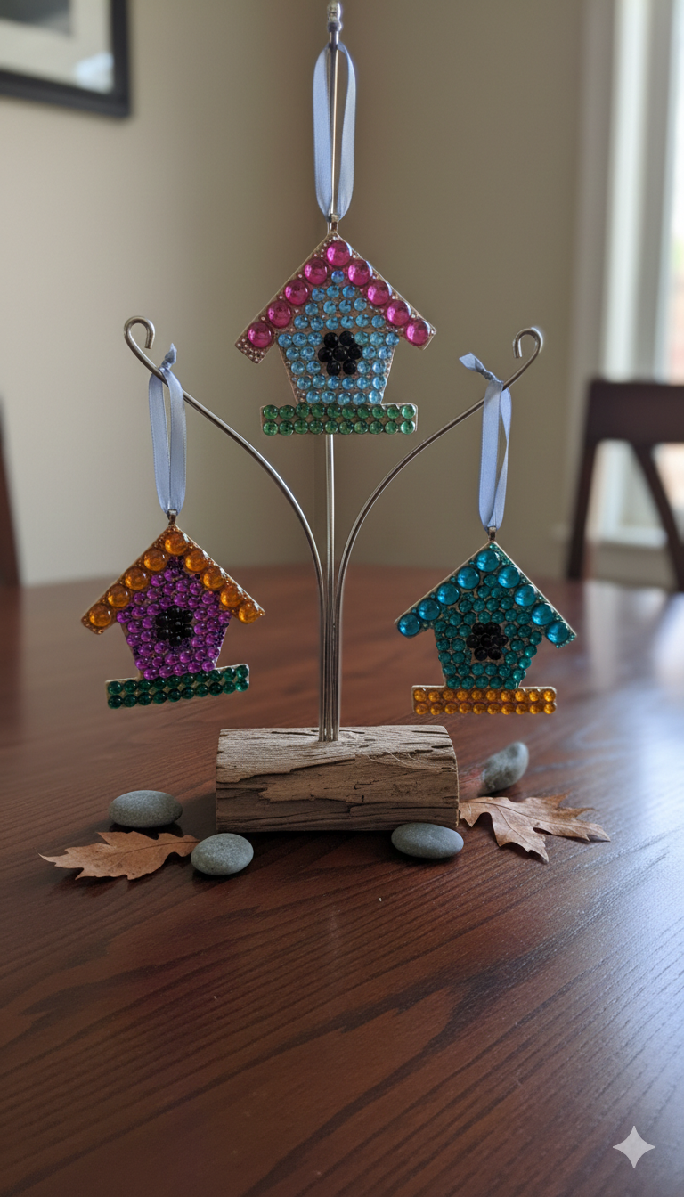Birdhouse Ornaments