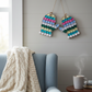 Shimmer and Frost Mitten Ornaments