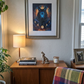 Framed: Wolf with Moons Diamond Painting
