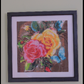 Roses with Butterflies Diamond Art