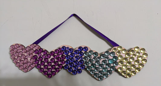 The "Unity Heart" Mosaic Wall Hanging