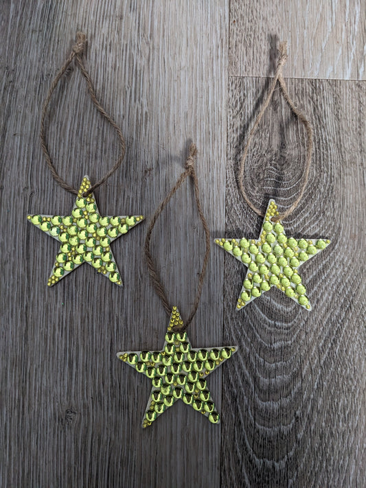 3 Inch Star Ornaments