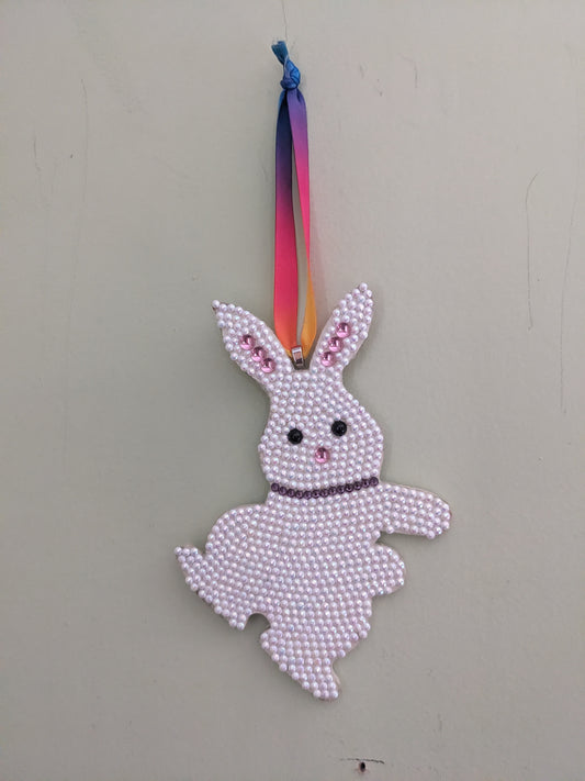 Dancing Rabbit Ornament