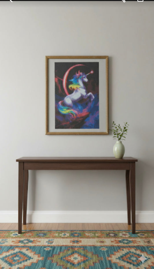 Unicorn Diamond Art