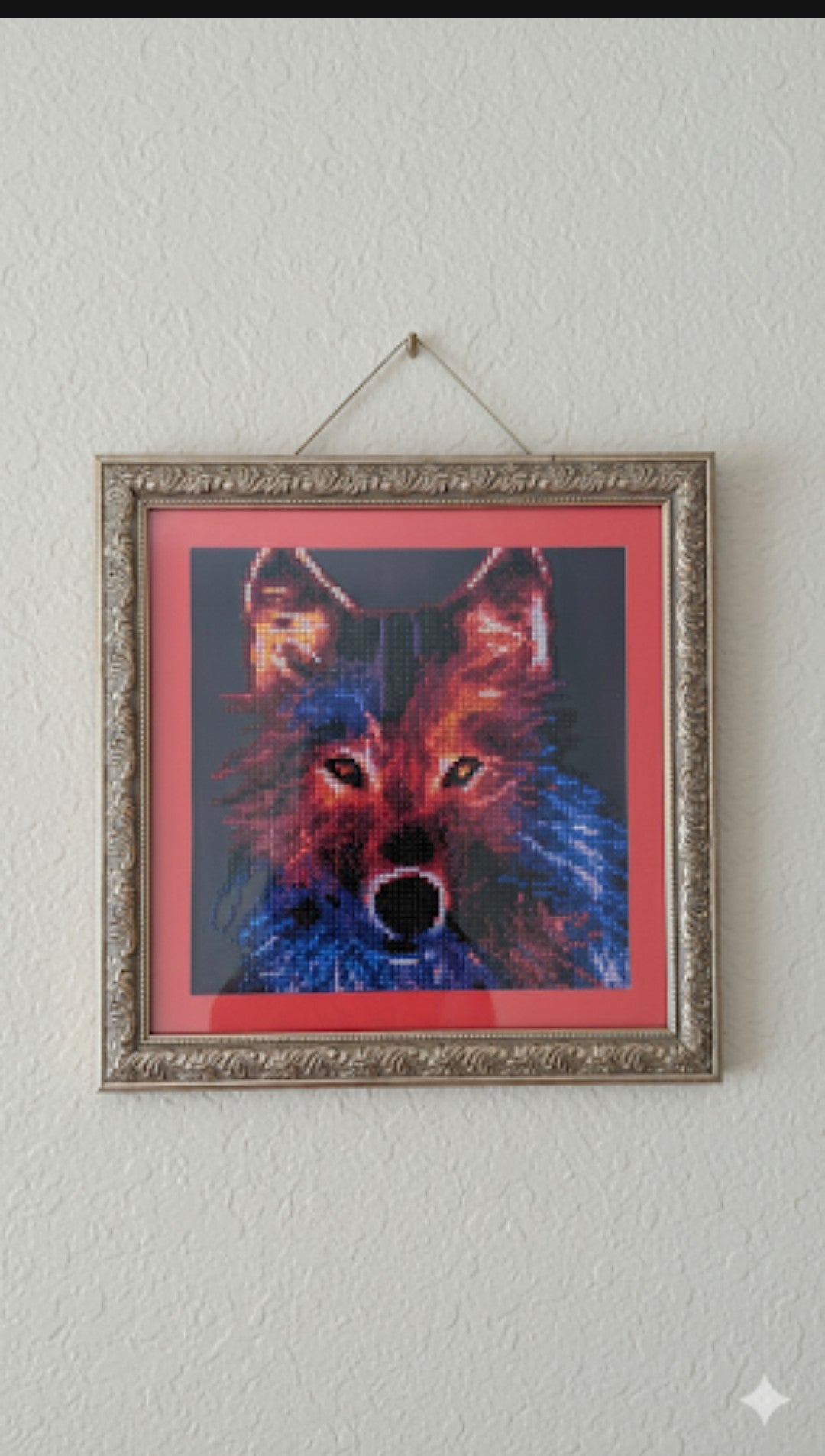 Wolf Diamond Art