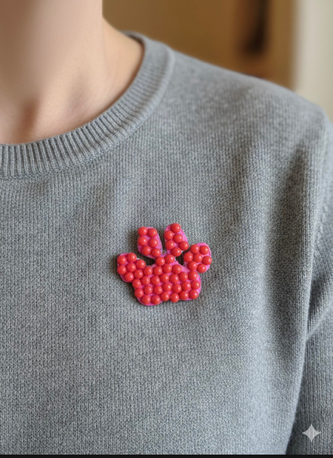 Paw Print Pin