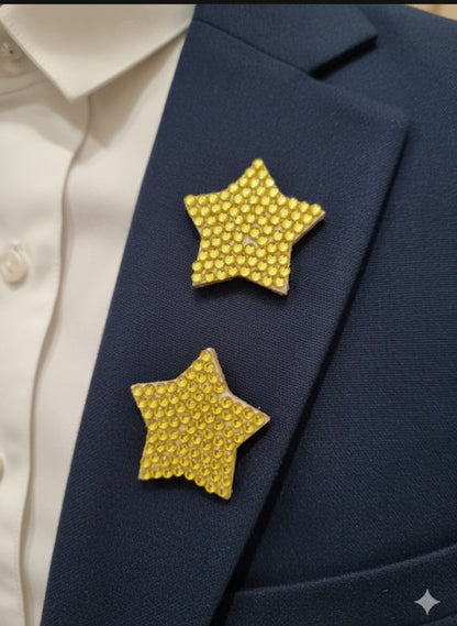 Small Star Pins