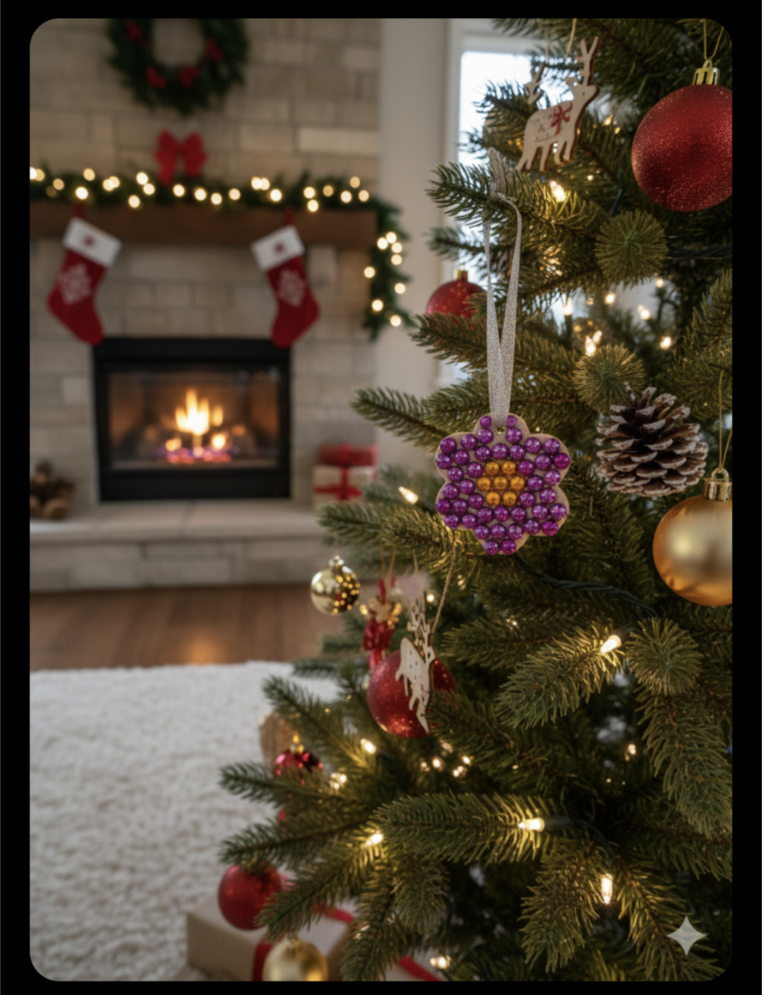 Small Flower Ornament